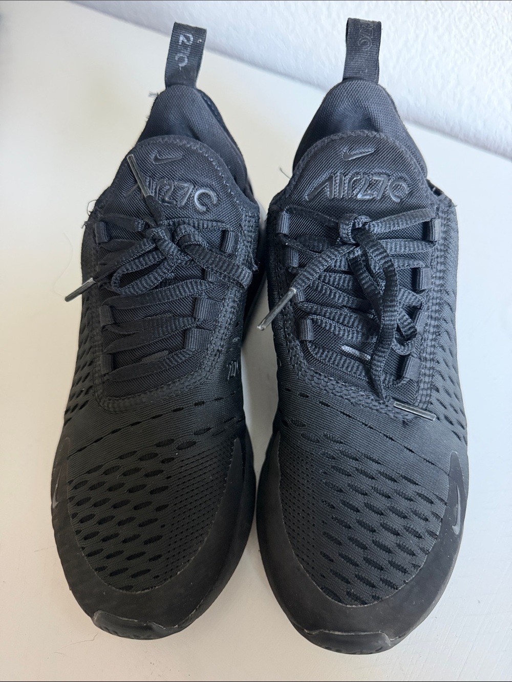 Nike Black Air Max 270 Mesh Sneakers - Picture 3 of 5